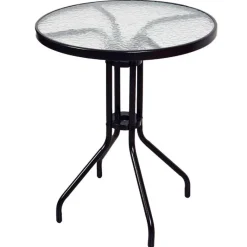 VCM Balkon-Set beige Polyrattan B/H/T: ca. 53x73x60 cm