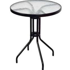 VCM Balkon-Set braun Polyrattan B/H/T: ca. 53x73x60 cm