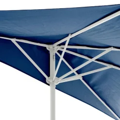 VCM Balkon-Sonnenschirm blau Polyester-Mischgewebe B/H/T: ca. 270x235x140 cm