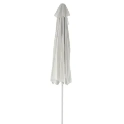 VCM Balkon-Sonnenschirm weiß Polyester-Mischgewebe B/H/T: ca. 270x235x140 cm