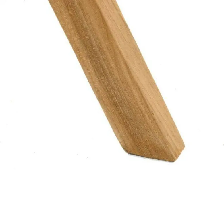 VCM Balkontisch braun Teakholz H/D: ca. 75x60 cm