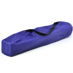 VCM Campingstuhl-Set royalblau Polyester-Mischgewebe B/H/L: ca. 90x110x57 cm