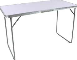 VCM Campingtisch Galdas weiß Metall B/H/T: ca. 110x70x53 cm