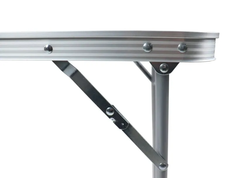 VCM Campingtisch Galdas weiß Metall B/H/T: ca. 110x70x53 cm