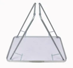 VCM Campingtisch Galdas weiß Metall B/H/T: ca. 110x70x53 cm