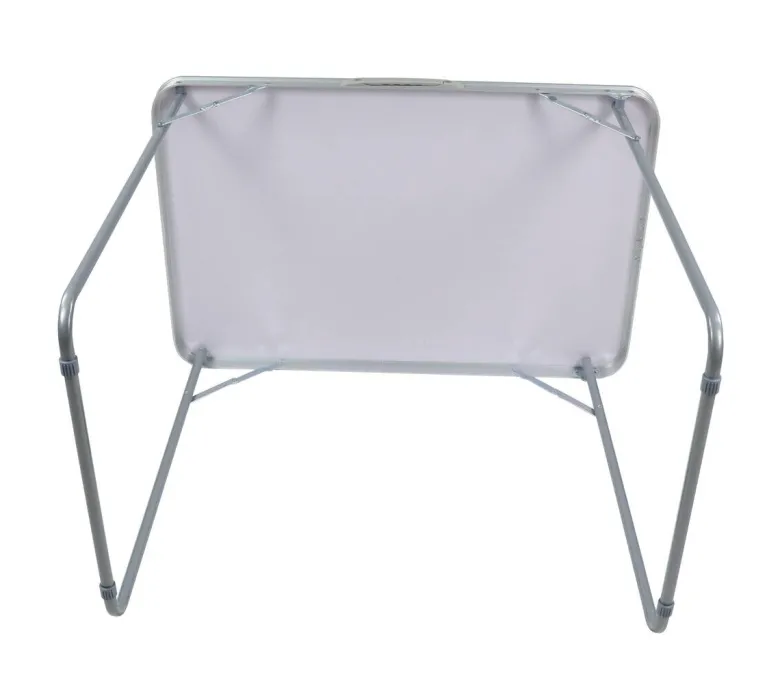 VCM Campingtisch Galdas weiß Metall B/H/T: ca. 80x70x53 cm