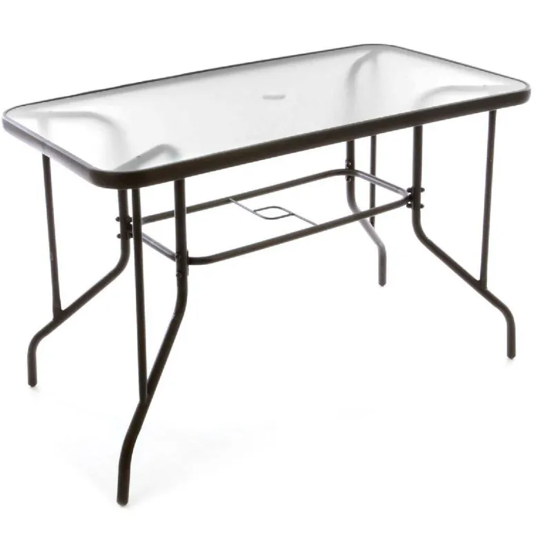 VCM Gartensitzgruppe braun Polyrattan B/H: ca. 53x73 cm