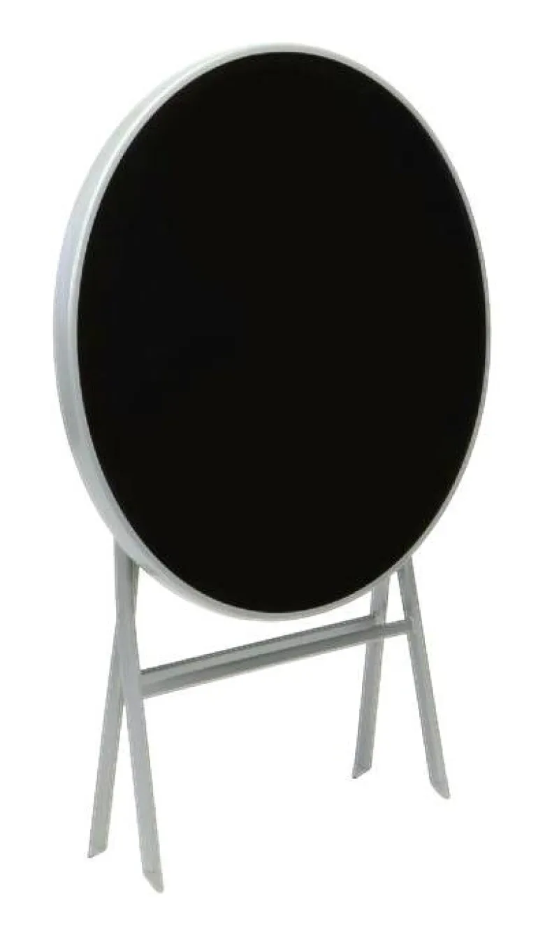 VCM Gartensitzgruppe schwarz Stahl B/H/T: ca. 56x105x65 cm