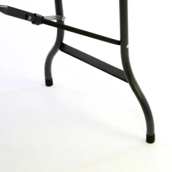 VCM Gartentisch braun Metall B/H/L: ca. 70x75x180 cm