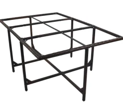 VCM Gartentisch Raloso braun Rattan B/H/L: ca. 170x74x110 cm