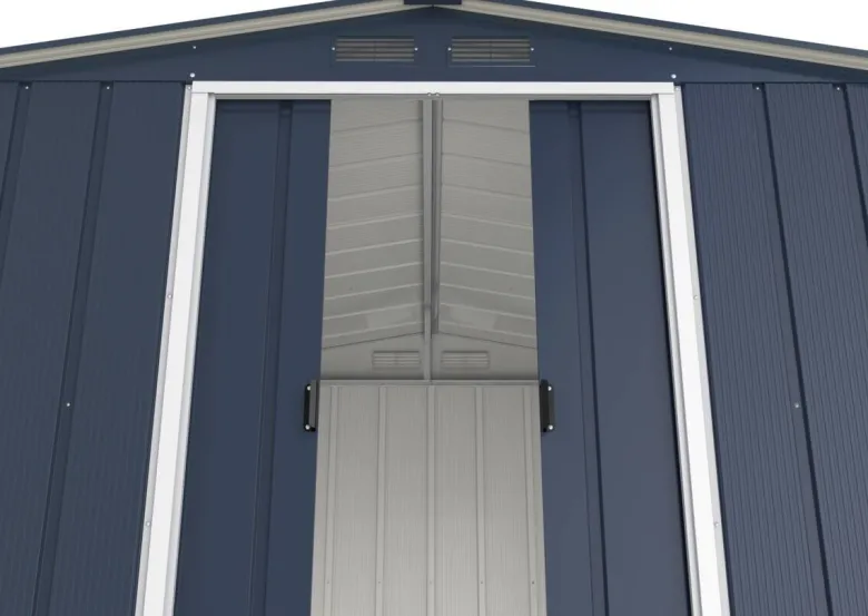VCM Gerätehaus anthrazit B/H/L: ca. 262x191x234 cm