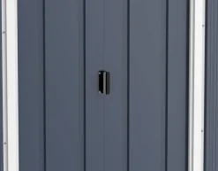 VCM Gerätehaus anthrazit B/H/L: ca. 202x181x174 cm