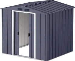 VCM Gerätehaus anthrazit B/H/L: ca. 202x181x174 cm