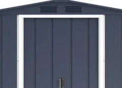 VCM Gerätehaus anthrazit B/H/L: ca. 202x181x174 cm