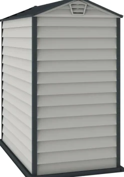 VCM Gerätehaus grau B/H/L: ca. 104x192x180 cm