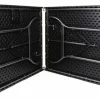 VCM Klapptisch schwarz Metall B/H/L: ca. 75x70x180 cm