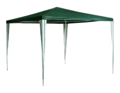 VCM Pavillon grün Stahlrohr B/H/L: ca. 300x197x300 cm