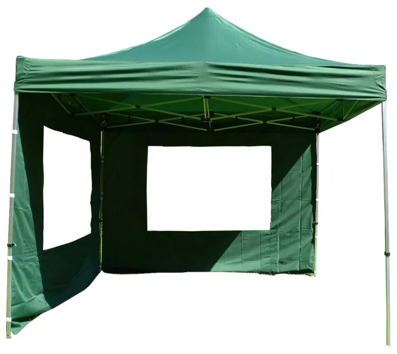 VCM Pavillon PROFI grün Polyester-Mischgewebe B/H/L: ca. 300x220x300 cm