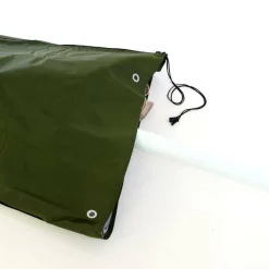 VCM Schutzhülle für Ampelschirm grün Polyester-Mischgewebe B/L: ca. 60x220 cm