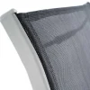 VCM Stapelsessel-Set hellgrau Textilene B/H/T: ca. 55x93x58 cm