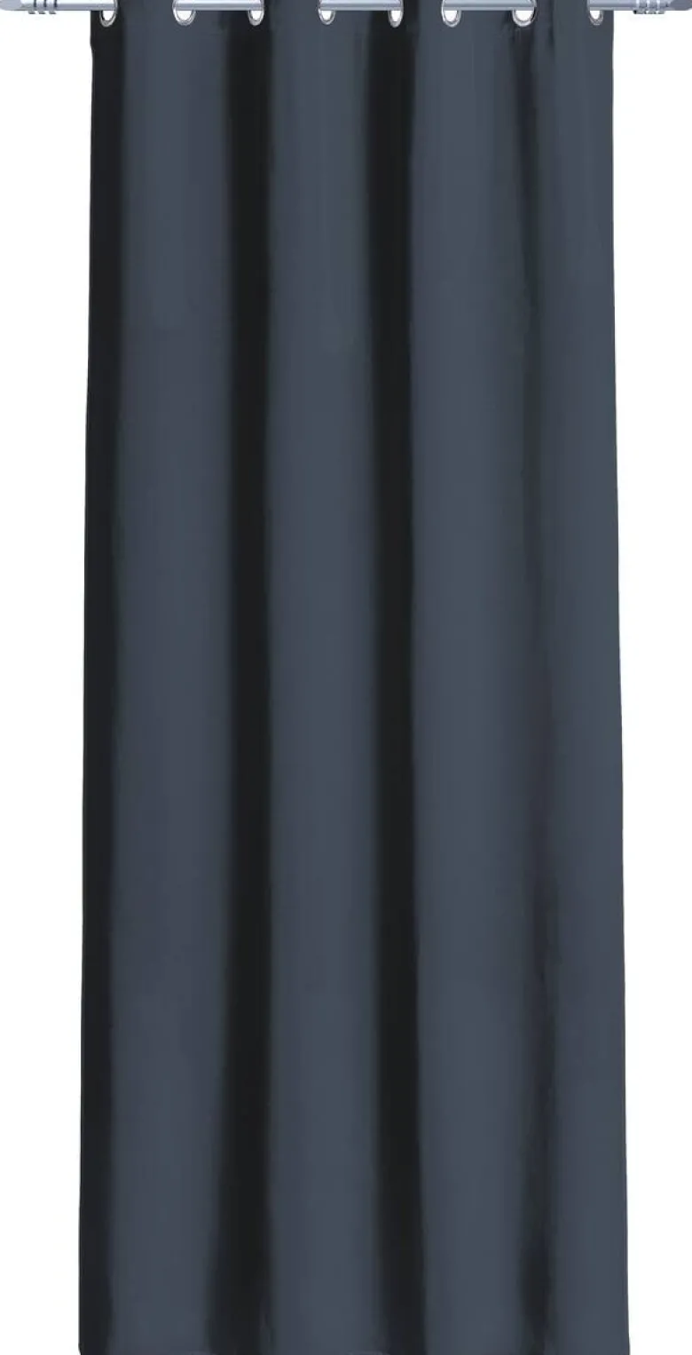 Verdunklungsvorhang New Darkness dunkelblau B/L: ca. 135x245 cm