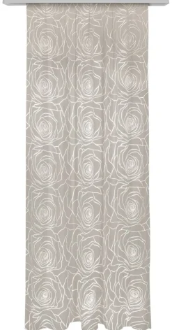 Verdunklungsvorhang Roses kitt B/L: ca. 140x245 cm