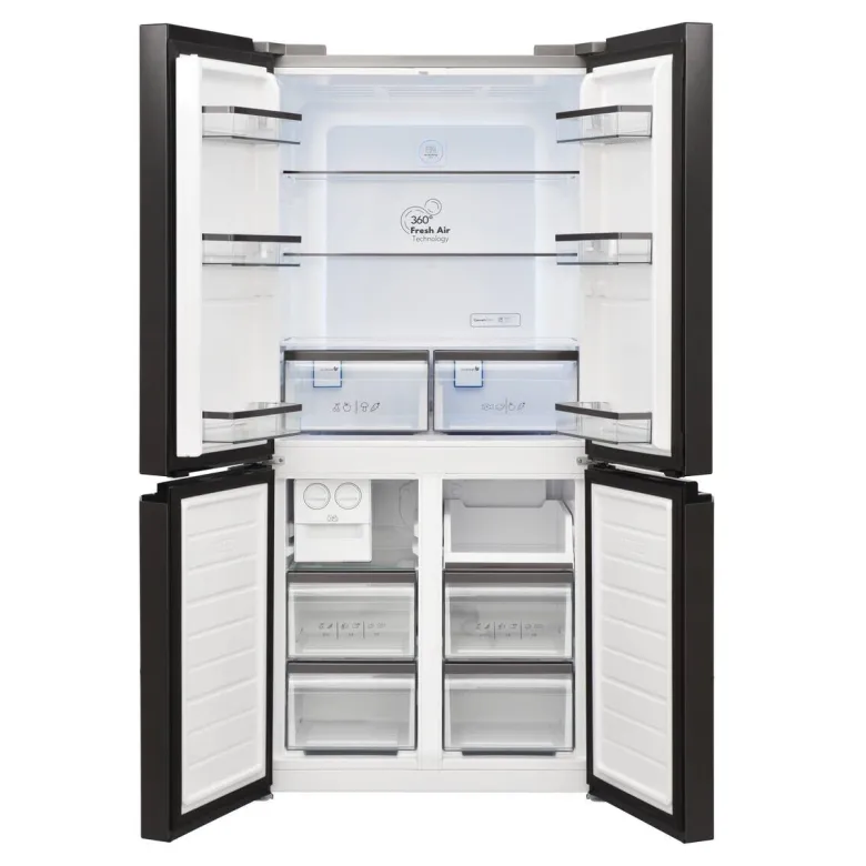 Vestel French-Door Kühl-/Gefrierkombination FD56021 EDX dark Inox B/H/T: ca. 84x179x69 cm