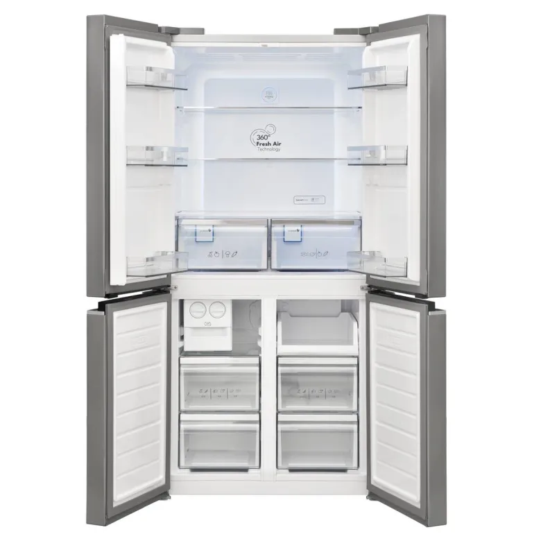 Vestel French-Door Kühl-/Gefrierkombination FD56021 EX Inox B/H/T: ca. 84x179x69 cm