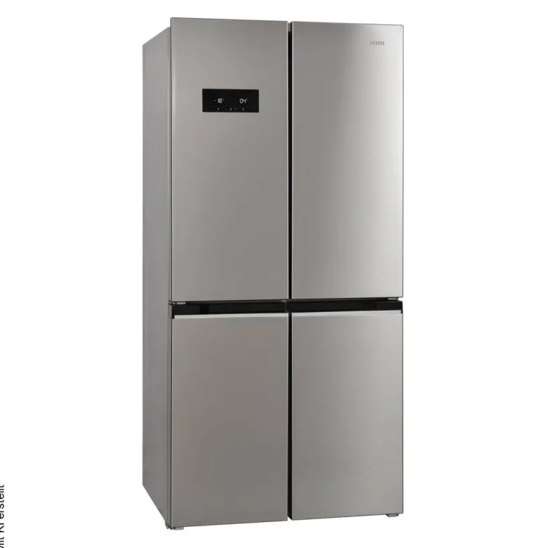 Vestel French-Door Kühl-/Gefrierkombination FD56021 EX Inox B/H/T: ca. 84x179x69 cm