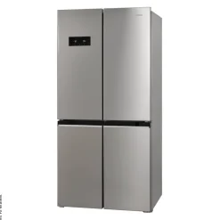 Vestel French-Door Kühl-/Gefrierkombination FD56021 EX Inox B/H/T: ca. 84x179x69 cm