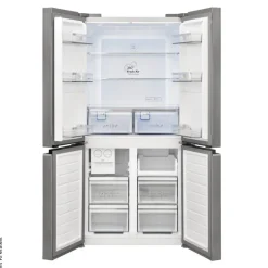 Vestel French-Door Kühl-/Gefrierkombination FD56021 EX Inox B/H/T: ca. 84x179x69 cm