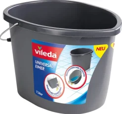 Vileda Eimer grau Kunststoff