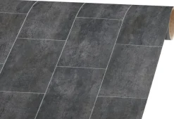 Vinylboden Iconik schwarz Fliese B: ca. 400 cm pro m²