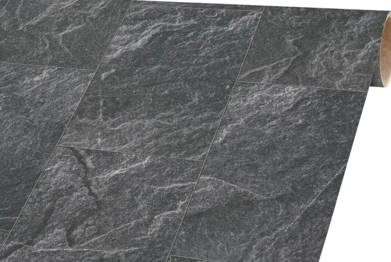 Vinylboden Moonlight anthrazit Stein B: ca. 300 cm pro m²