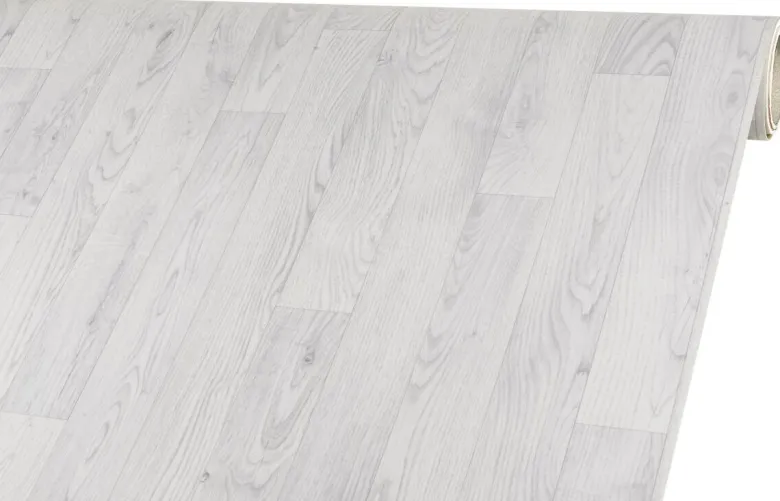 Vinylboden Novo weiß Eiche B: ca. 300 cm pro m²
