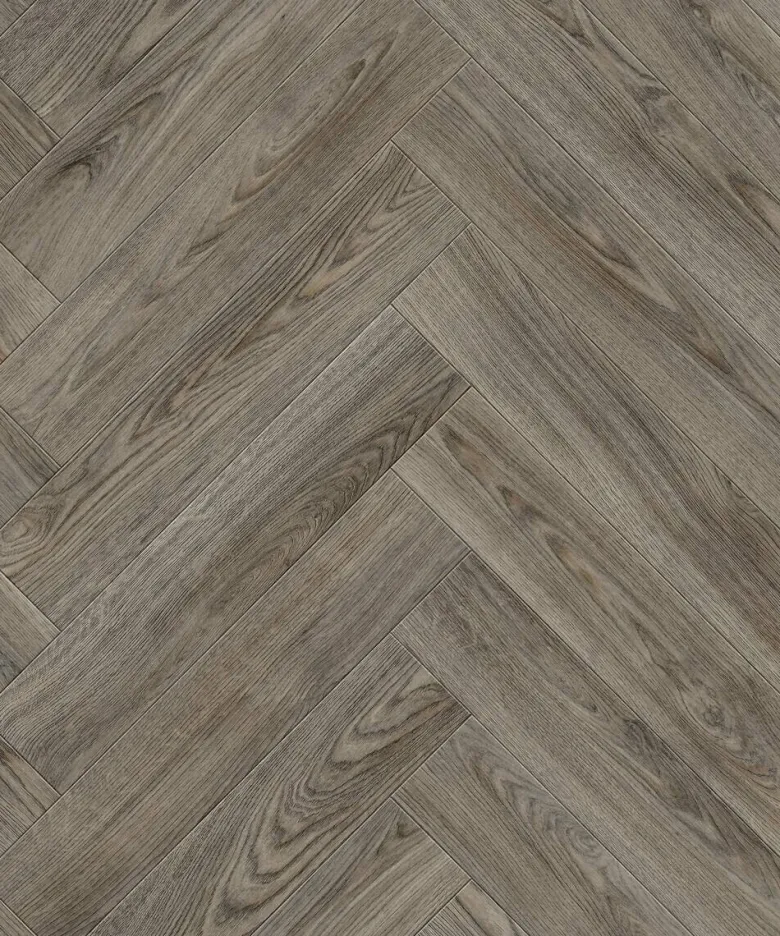 Vinylboden Texstyle grau Fischgrät B: ca. 400 cm pro m²