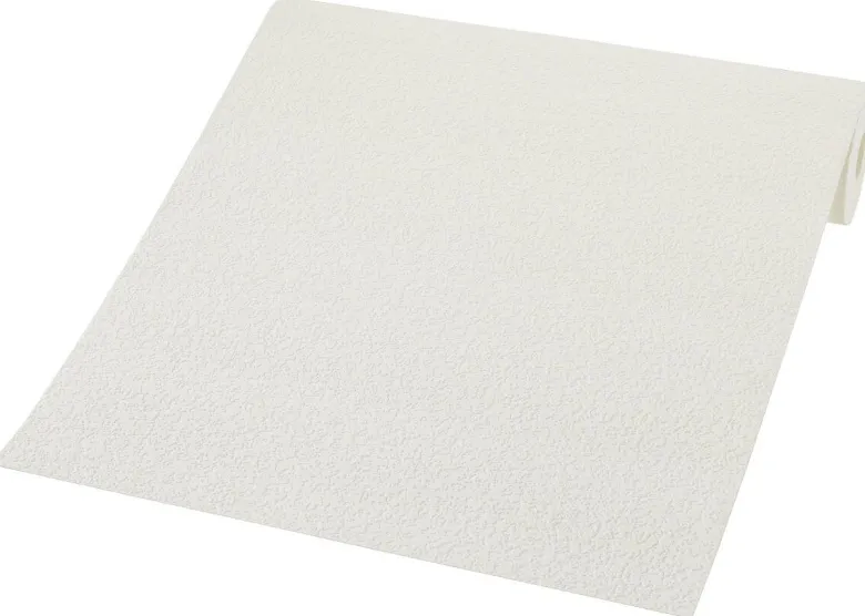 Vinyltapete Struktur weiß B/L: ca. 53x1005 cm