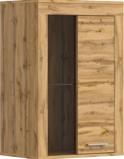 Vitrine Jam Eiche Wotan Nachbildung B/H/T: ca. 60x86x35 cm