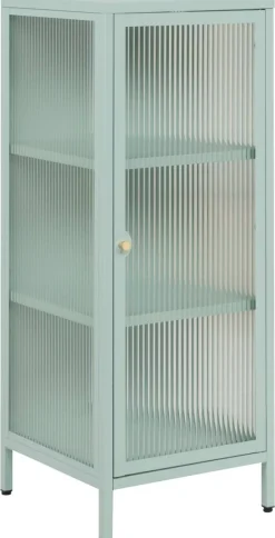 Vitrine Milton mint B/H/T: ca. 40x102x40 cm