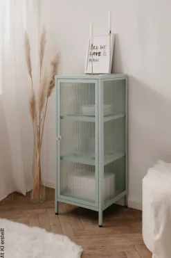 Vitrine Milton mint B/H/T: ca. 40x102x40 cm