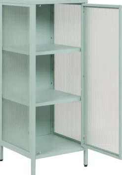 Vitrine Milton mint B/H/T: ca. 40x102x40 cm