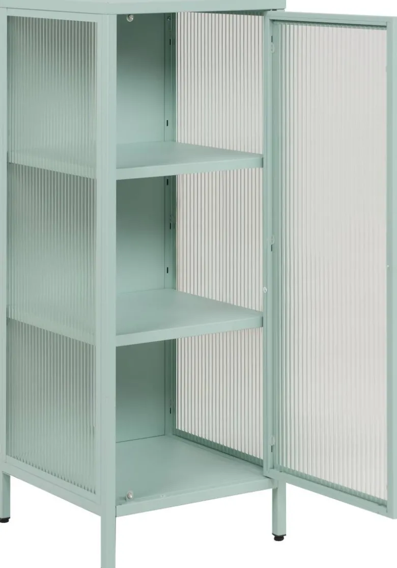 Vitrine Milton mint B/H/T: ca. 40x102x40 cm