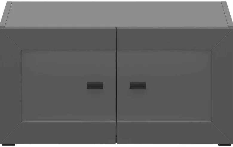 Vitrine System 64 anthrazit matt B/H/T: ca. 64x32x35 cm