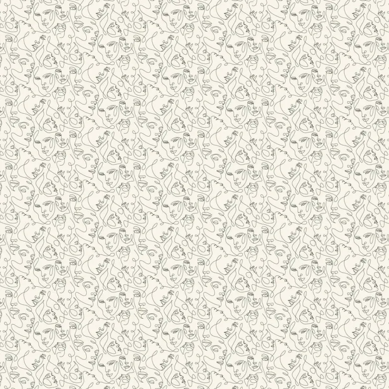 Vliestapete Abstrakt weiß schwarz B/L: ca. 53x1005 cm