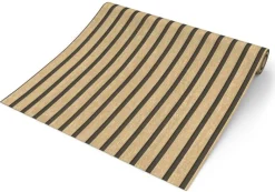 Vliestapete Akustikpaneel hellbraun B/L: ca. 53x1005 cm