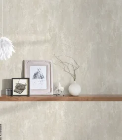 Vliestapete Beton creme B/L: ca. 53x1005 cm