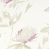Vliestapete Blumen beige rot B/L: ca. 53x1005 cm