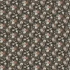 Vliestapete Floral schwarz beige B/L: ca. 53x1005 cm