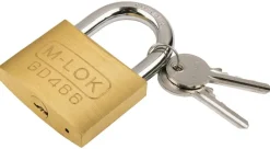 Vorhangschloss B: ca. 4 cm
