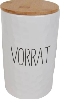 Vorratsdose natur Keramik B/H/L: ca. 27x40x21 cm